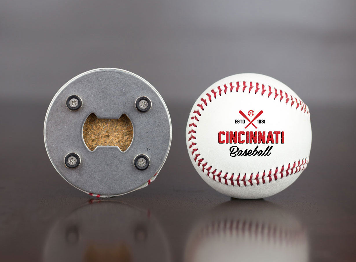 Cincinnati Baseball Bottle Opener