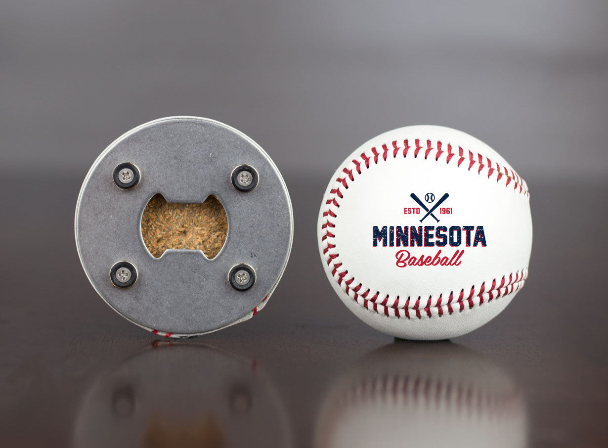 Minnesota Baseball Bottle Opener