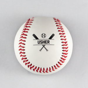 Baseball Opener with Usher Design