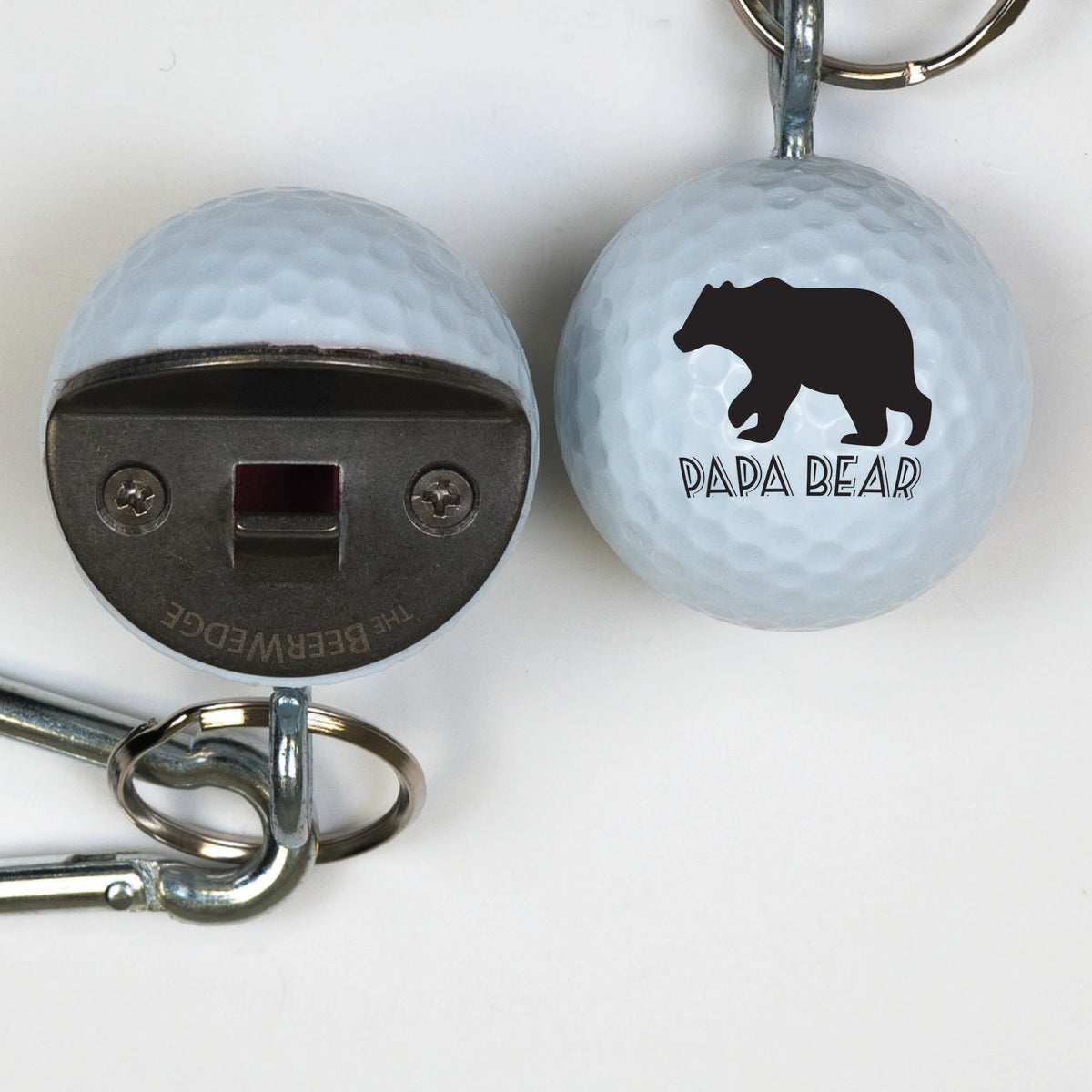 Golf Bottle Opener with Papa Bear Design