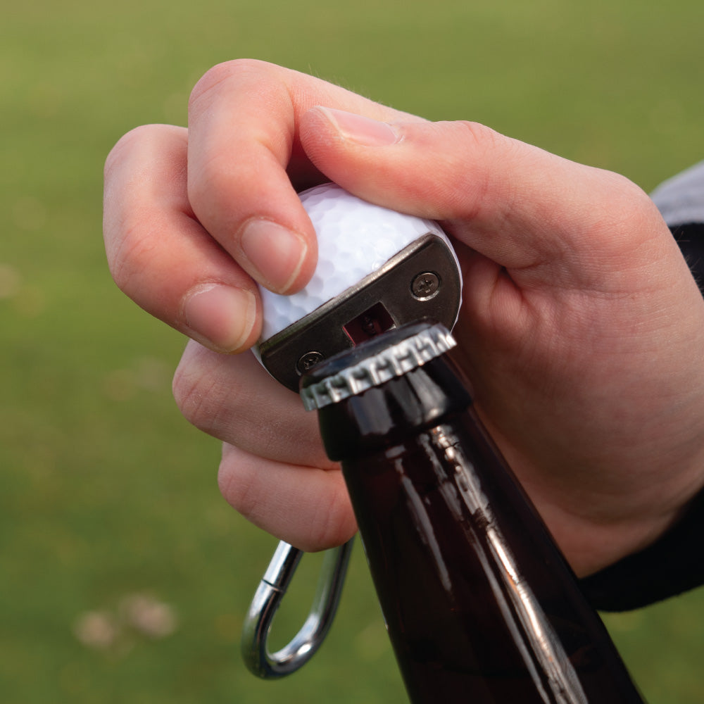 The Beer Wedge opening a Beer Bottle