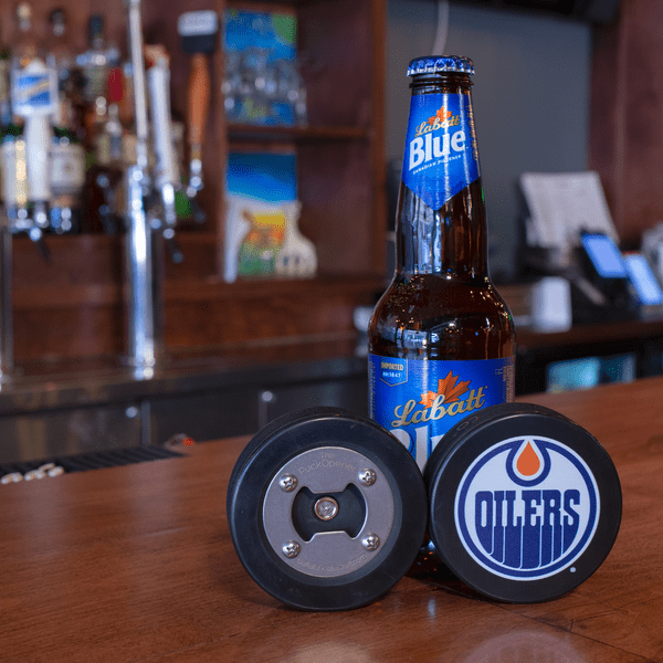 Edmonton Oilers, Hockey Puck Bottle Opener