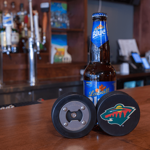 Minnesota Wild, Hockey Puck Bottle Opener