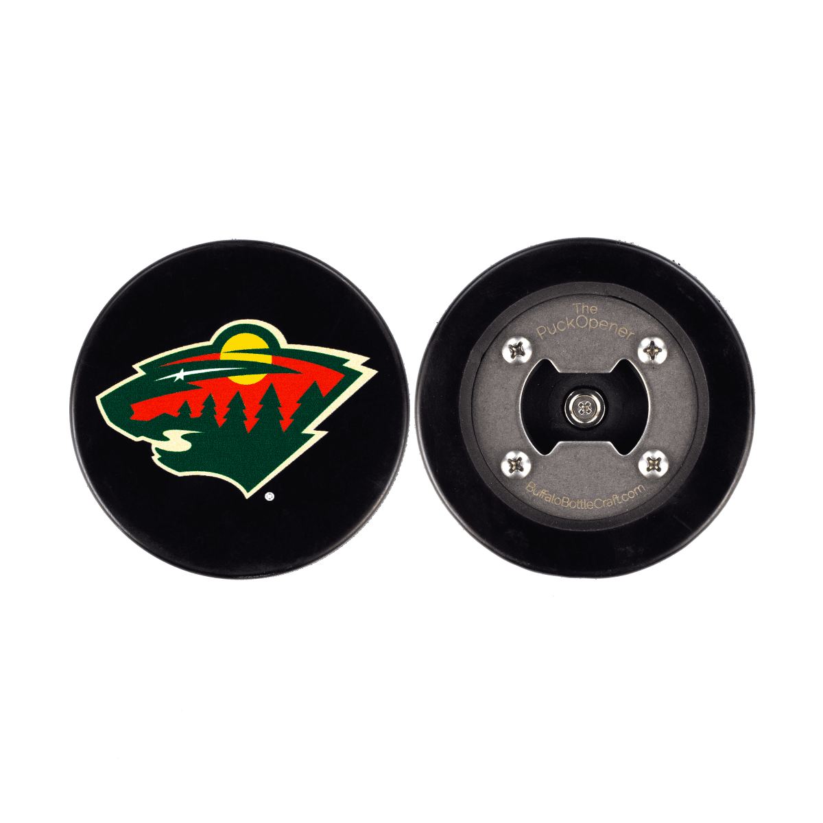 Minnesota Wild, Hockey Puck Bottle Opener