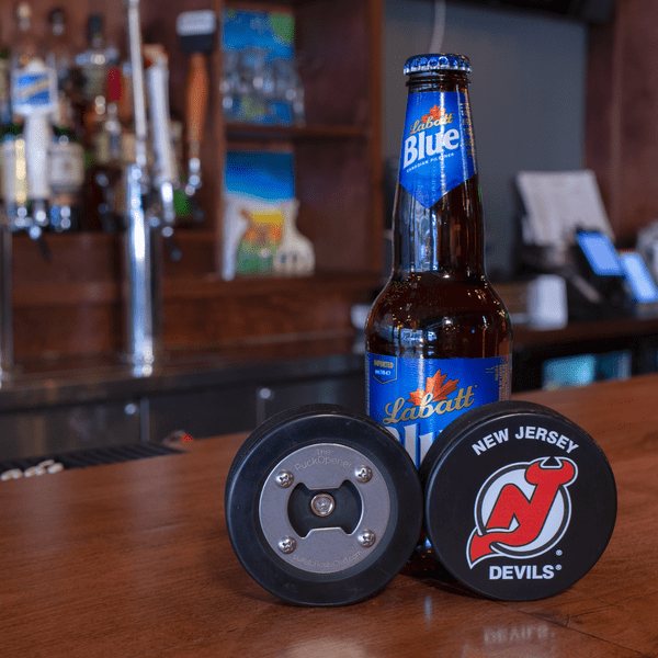 New Jersey Devils, Hockey Puck Bottle Opener