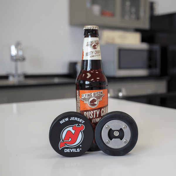 New Jersey Devils, Hockey Puck Bottle Opener