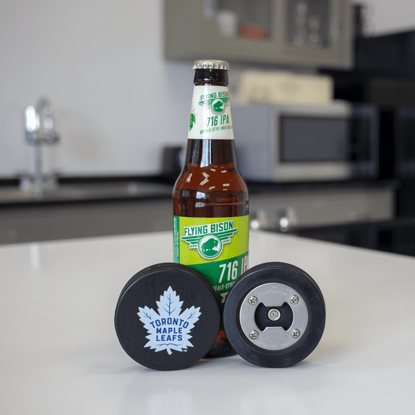 Toronto Maple Leafs Original Six Series Hockey Puck Bottle 