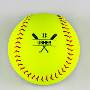 Softball Opener with Usher Design