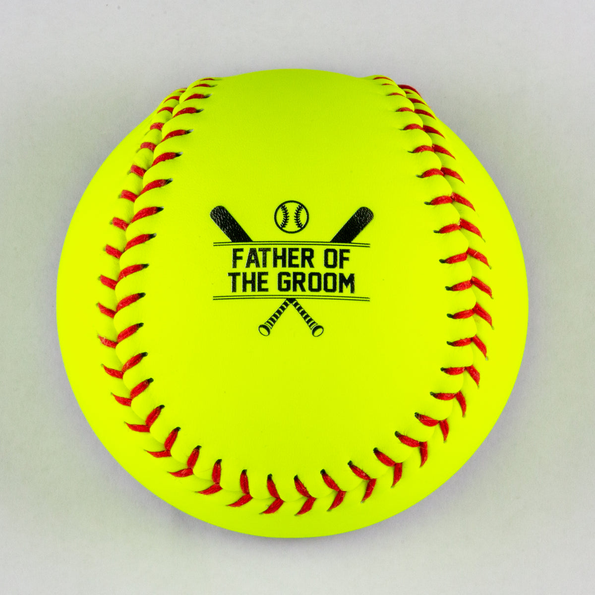 Softball Opener with Father of the Groom Design