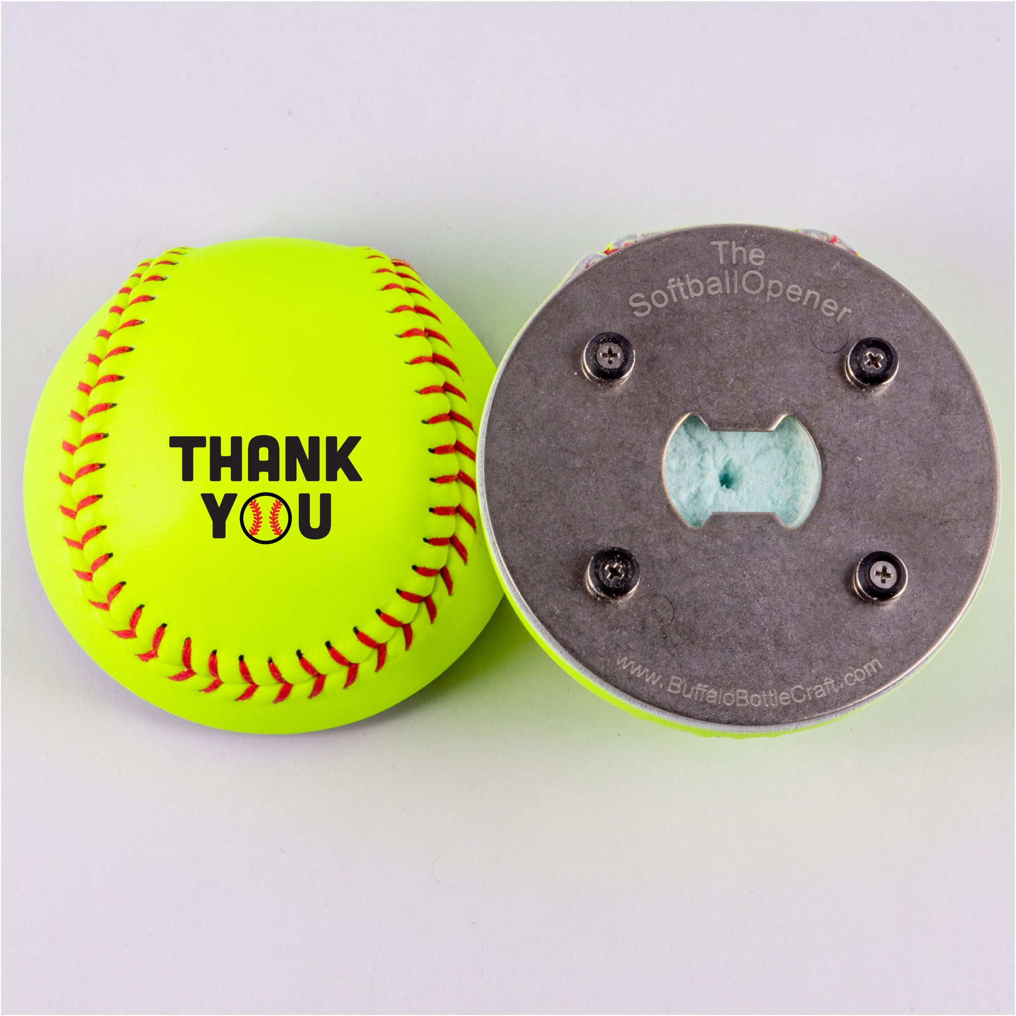 Softball Opener with Thank You Design