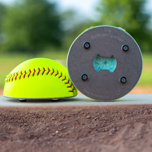 Softball Opener with Opener Plate Facing Out