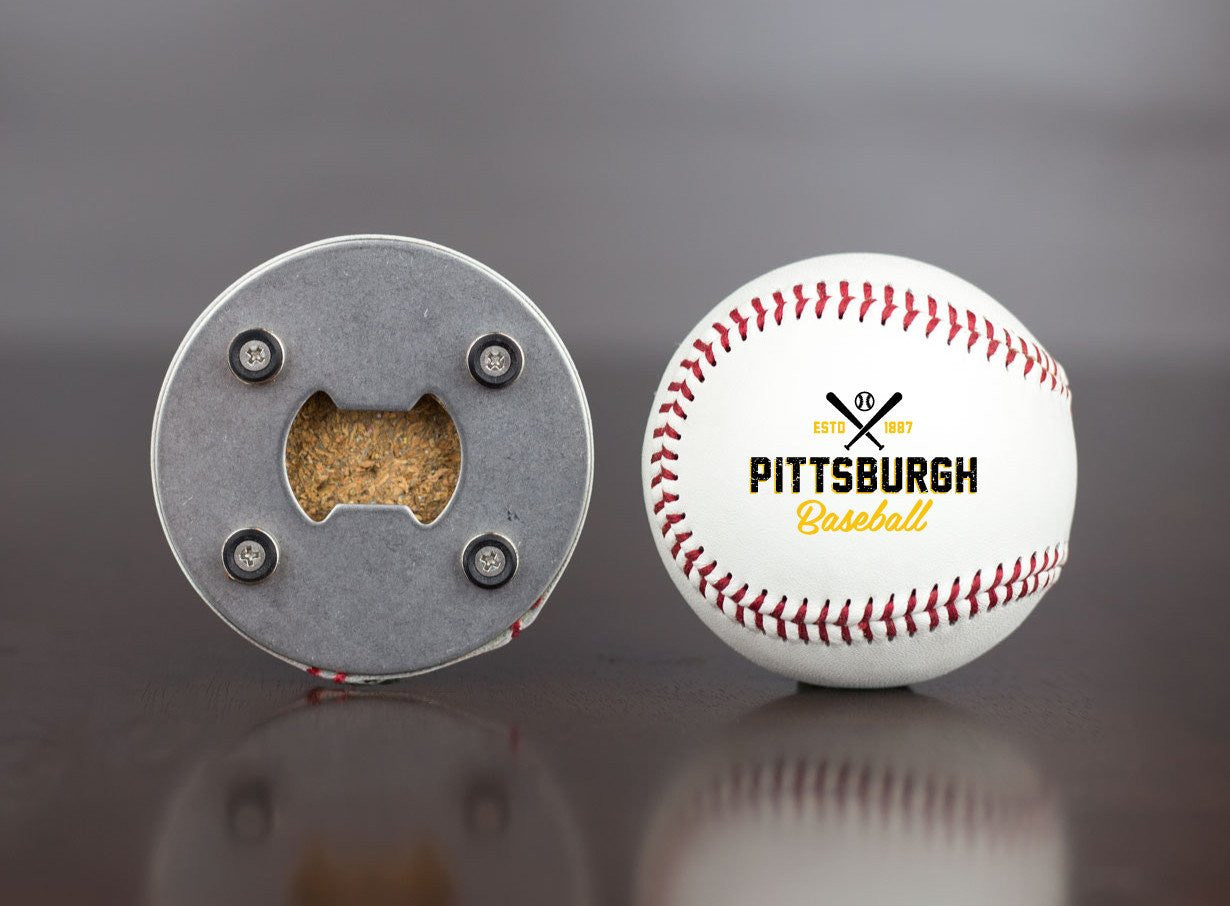 Pittsburgh Baseball Bottle Opener