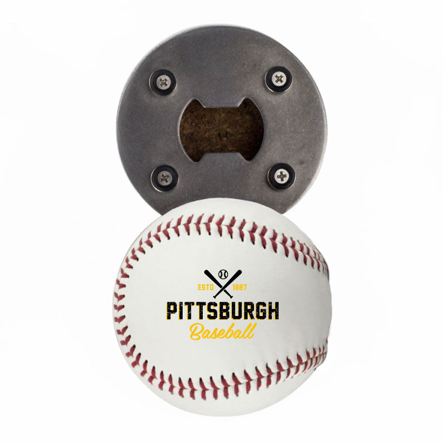 Pittsburgh Baseball Bottle Opener