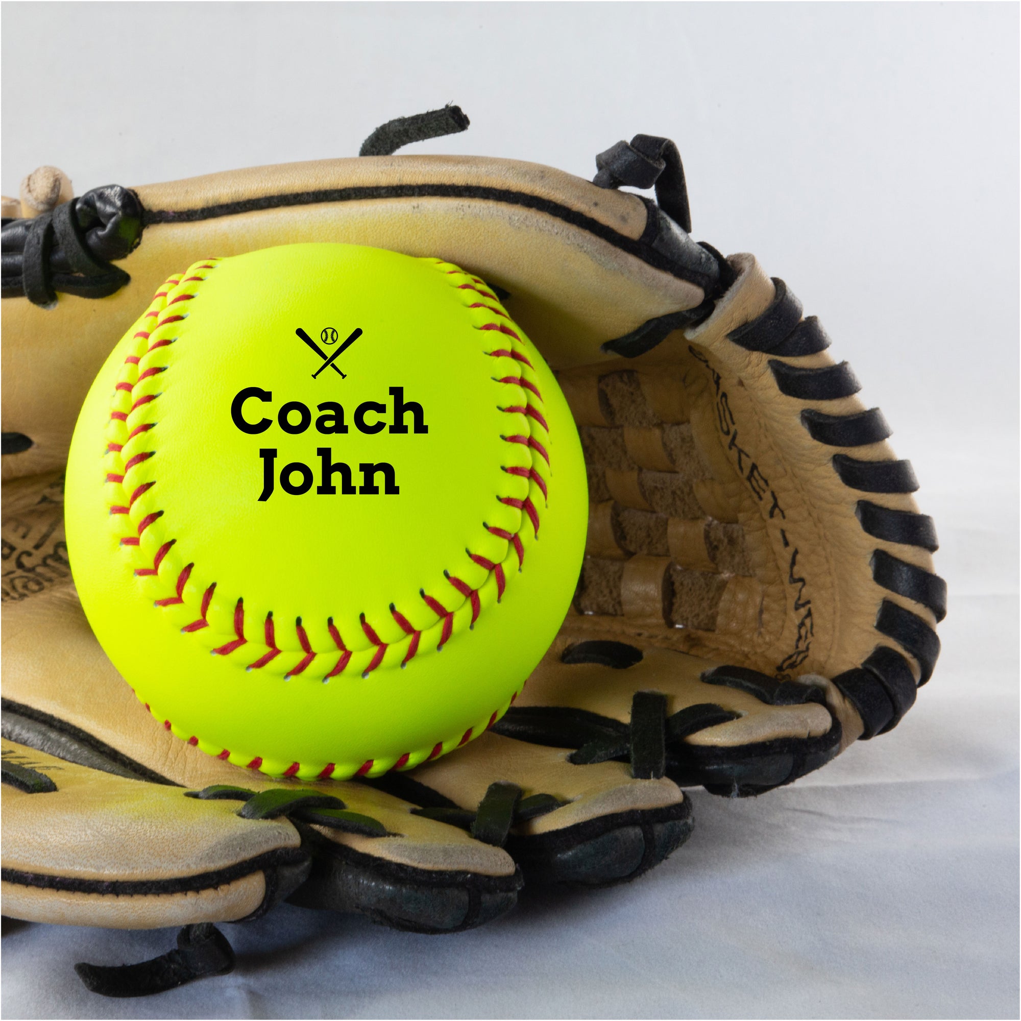 Coach Personalization, Printed Softball