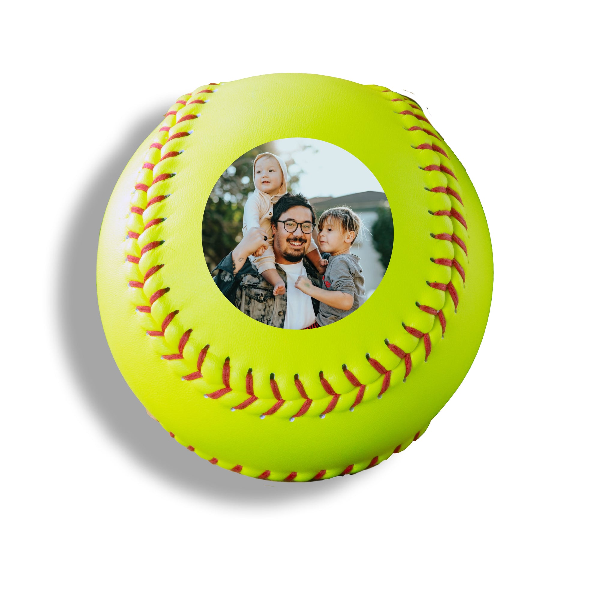 Happy Father's Day, Printed Softball