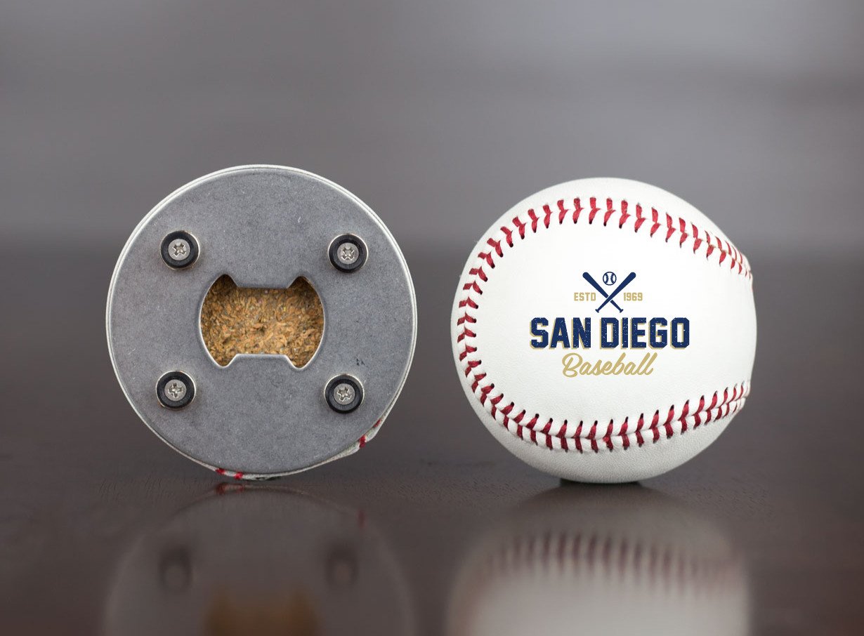 San Diego  Baseball Bottle Opener