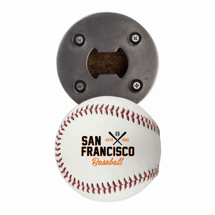 San Francisco Baseball Bottle Opener
