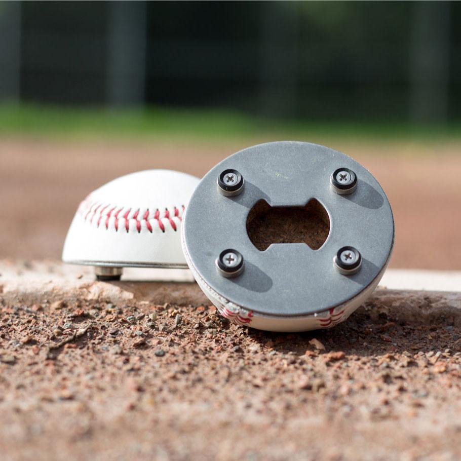 Thank You with Player Names, Baseball Bottle Opener
