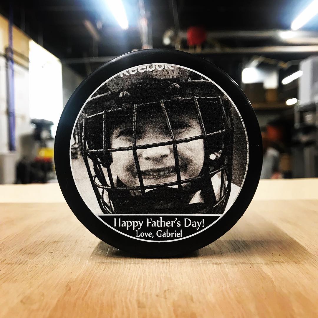 Custom Printed Hockey Puck | Use your Photo or Logo | Personalized